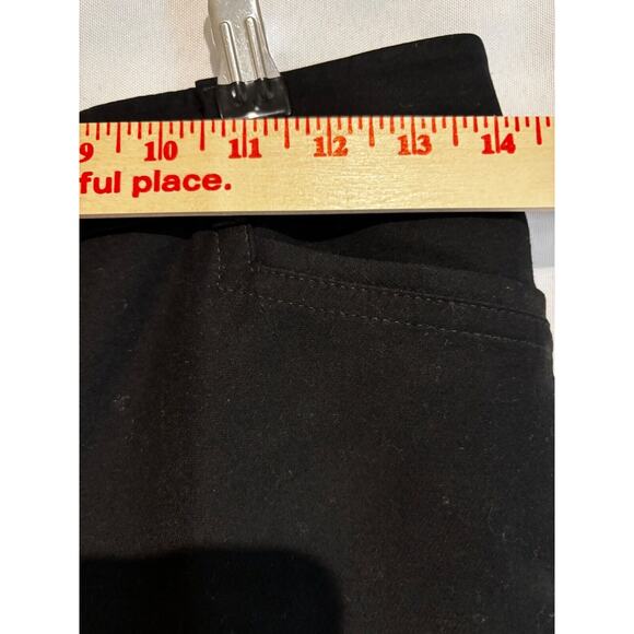 Express Women's Black Pants Slim Ankle Flat Front Siren Career Capsule sz 0 - Picture 6 of 8